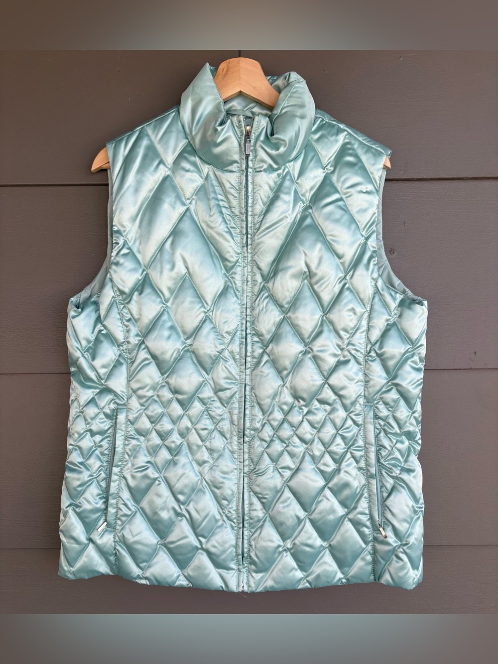 Lands’ End Quilted Down Puffer Vest
